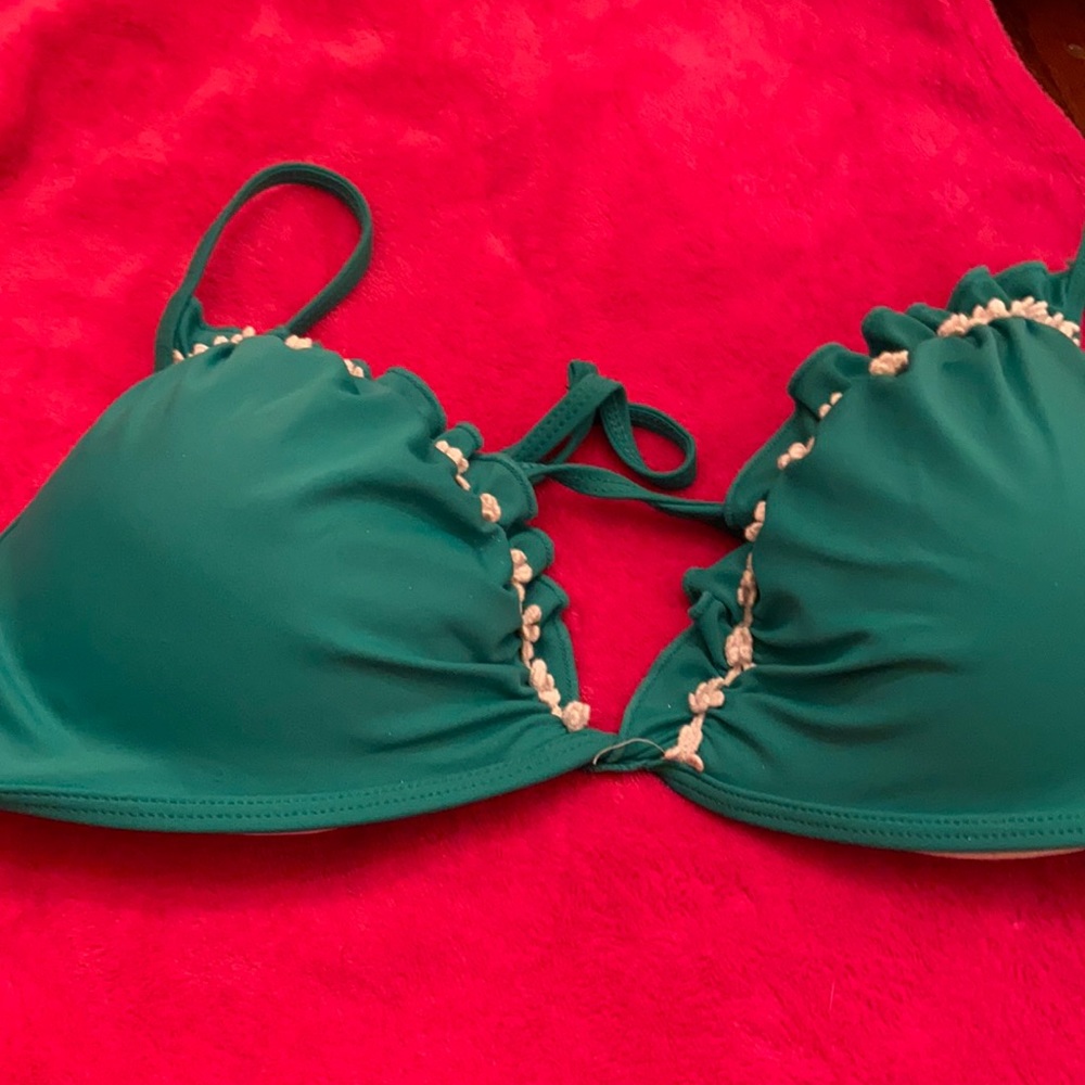 Lisa Blue Call of the Whale Bathing suit top
